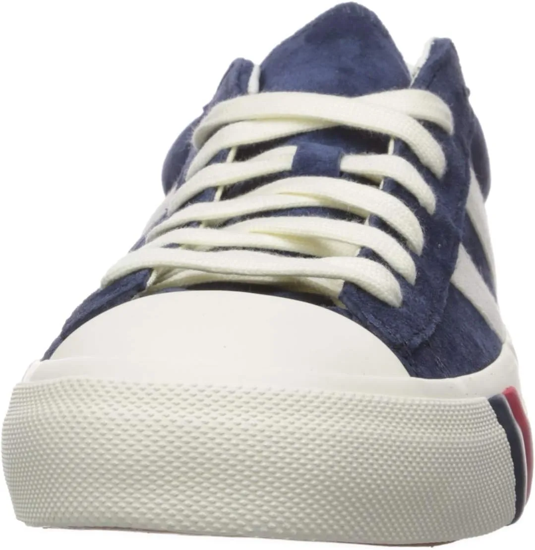 Мужские замшевые кроссовки PRO-Keds Royal Plus Classic, сине-красные — фото 2