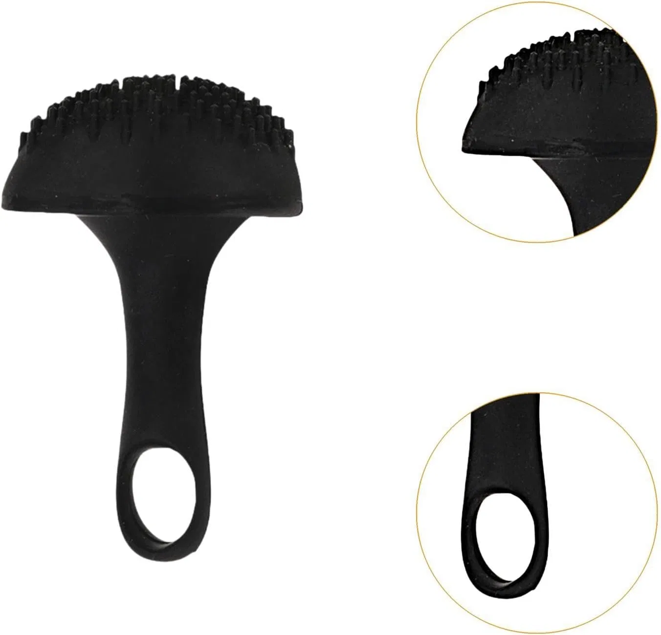 Трафарет для веснушек Silicone Material Generic, 6x4 см, черный — фото 2