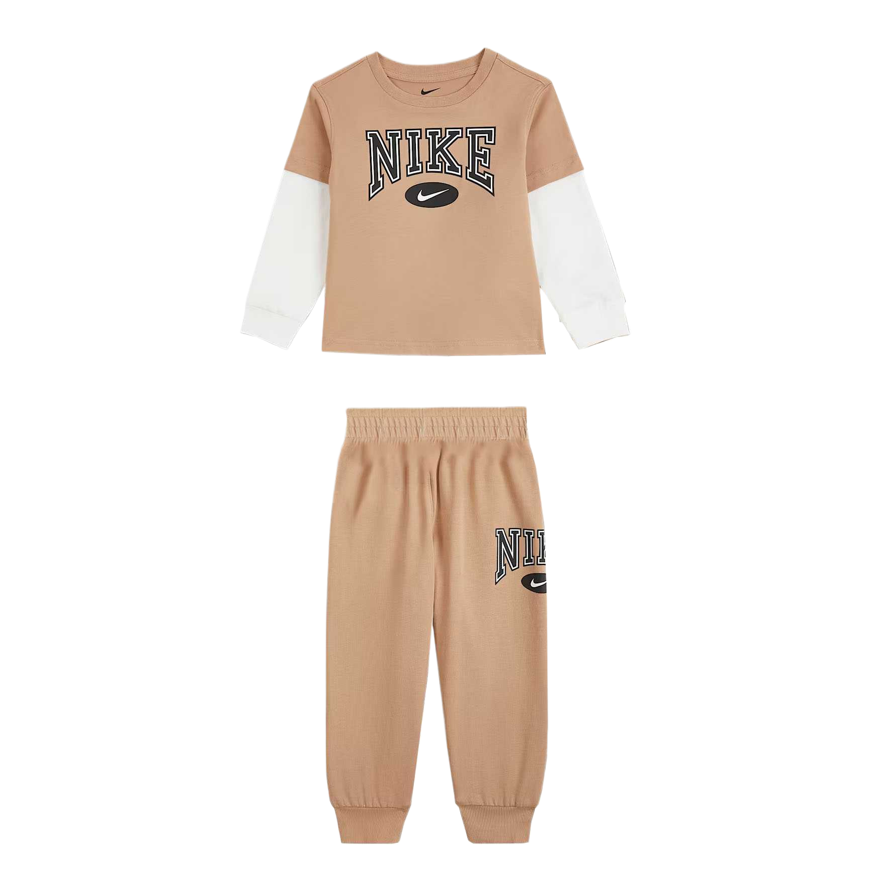 Повседневная спортивная одежда SS25 для младенцев и малышей Nike, Mucuna