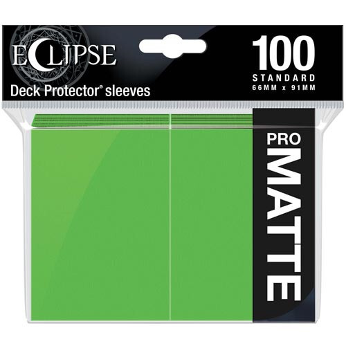 

Карточная игра Ultra Pro Ultra Pro Sleeves: Eclipse Matte - Lime Green (100)