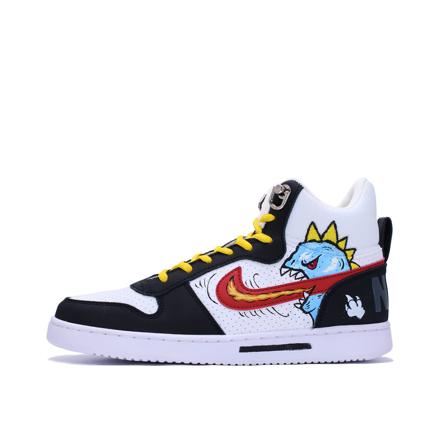 

Кроссовки Nike Court Borough Series Skateboard Shoes Men High-Top White