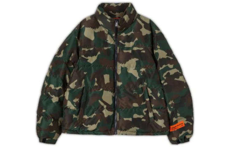 

Куртка утепленная с камуфляжным принтом HERON PRESTON, зеленый камуфляж