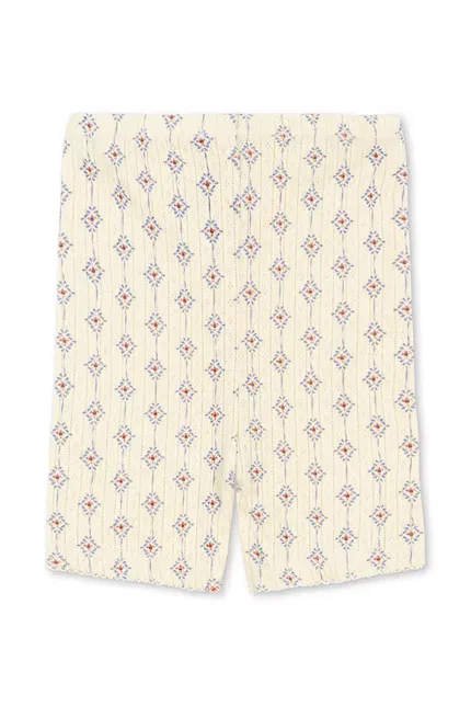 Шорты с абстрактным узором Minnie Short Leggings Konges Sløjd, бежевый — фото 2