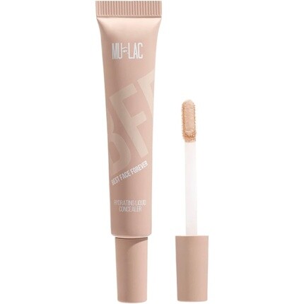 Mulac Cosmetics BFF Увлажняющий жидкий корректор IAN 2R цвета слоновой кости с розовым подтоном Vegan 10 мл — фото 2