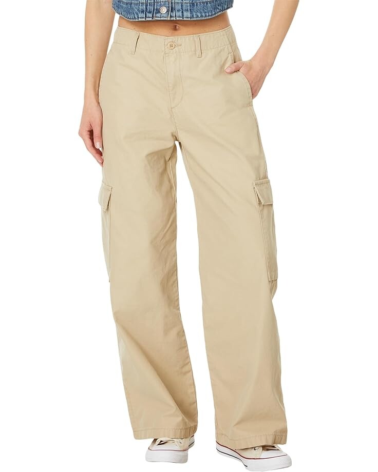 

Брюки Levi's Baggy Cargo, цвет Safari
