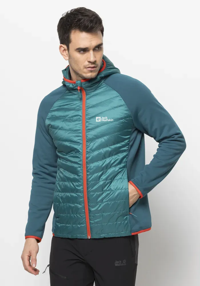 

Гибридная куртка Jack Wolfskin "ROUTEBURN PRO HYBRID M", с капюшоном, синий