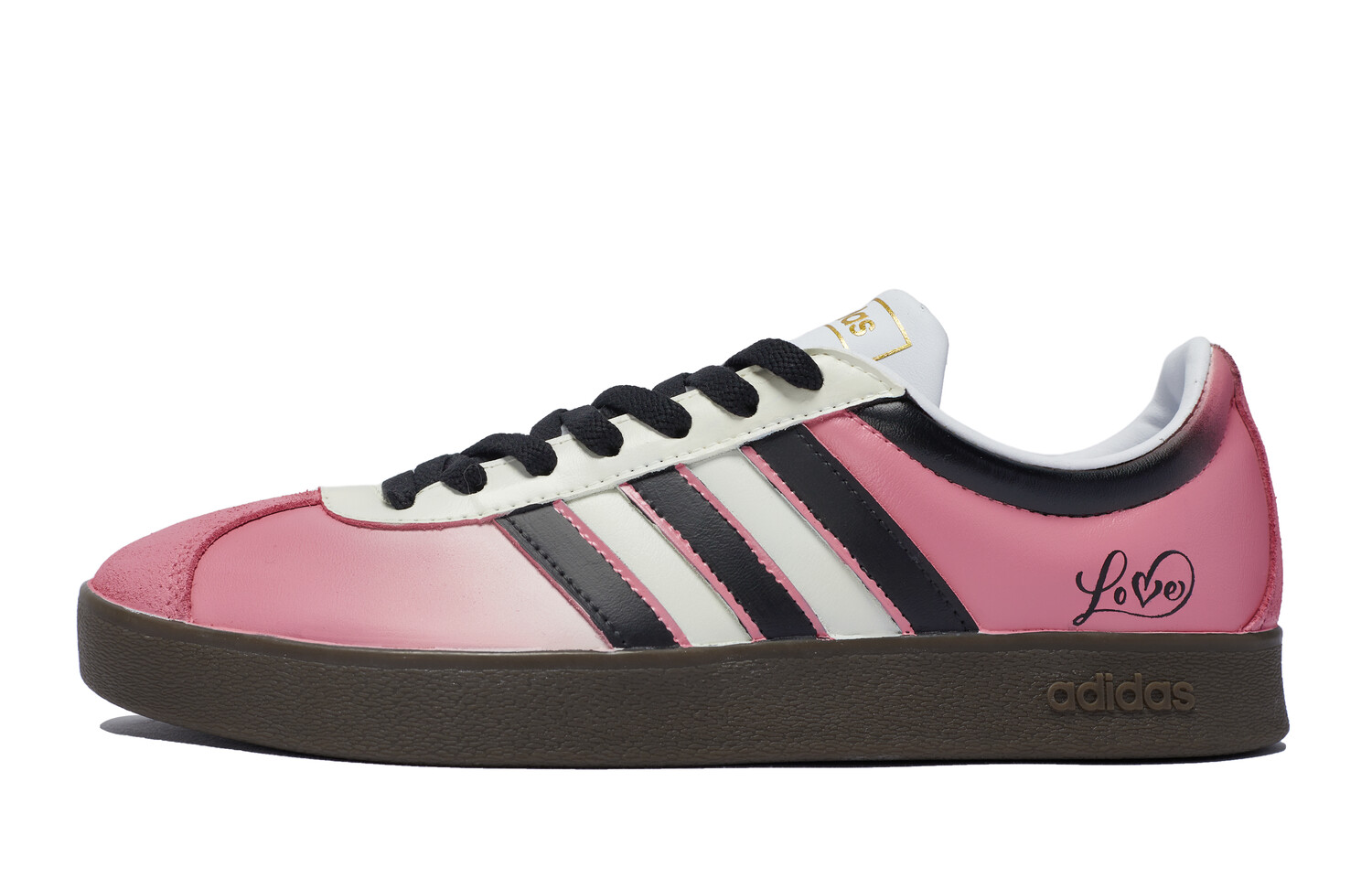 

Кроссовки adidas neo Skateboarding Shoes Unisex Low-top Black/beige, черный