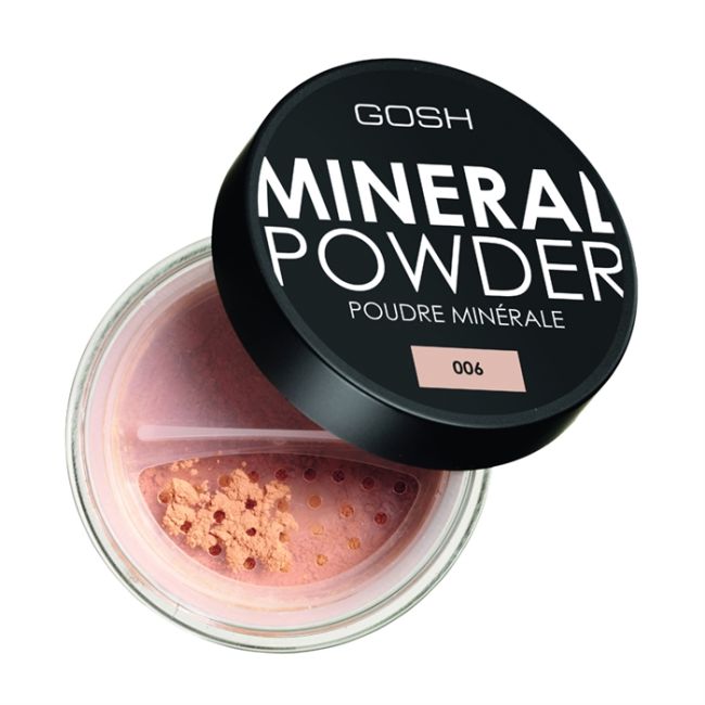 

Минеральная рассыпчатая пудра Gosh, цвет 006 honey, 8 гр