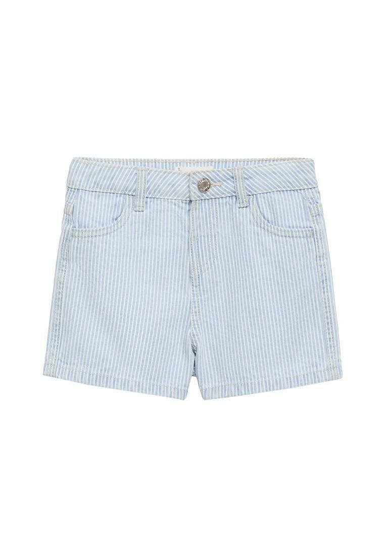 

Шорты LAUREN Mango Kids, светло-голубой