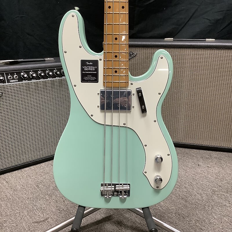 

Басс гитара 2023 Fender Vintera II '70s Telecaster Bass Surf Green