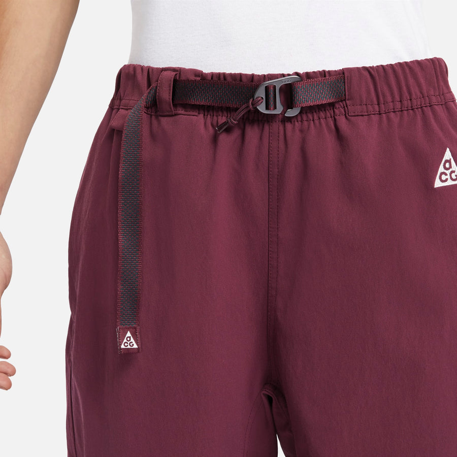 Спортивные брюки Nike ACG Series Solid Color Logo Jogger 'Burgundy', бордовый — фото 4