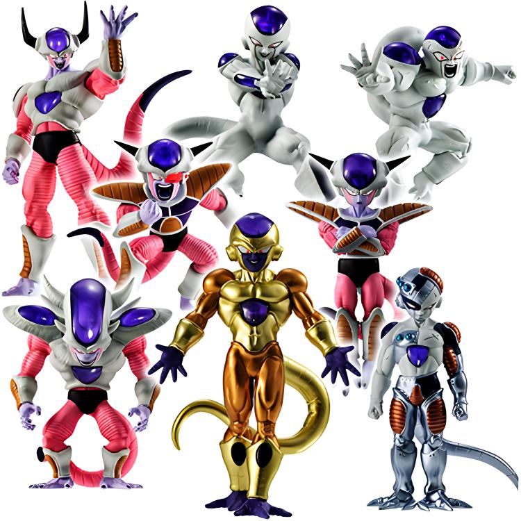 

HG Dragon Ball Z Scale Figures Medium BANDAI, frieza complete clothing sets