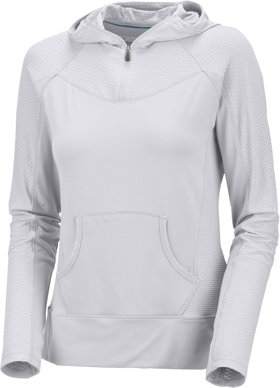 

Columbia Women's Anytime 1/2 Zip Hoodie Knit Top, White