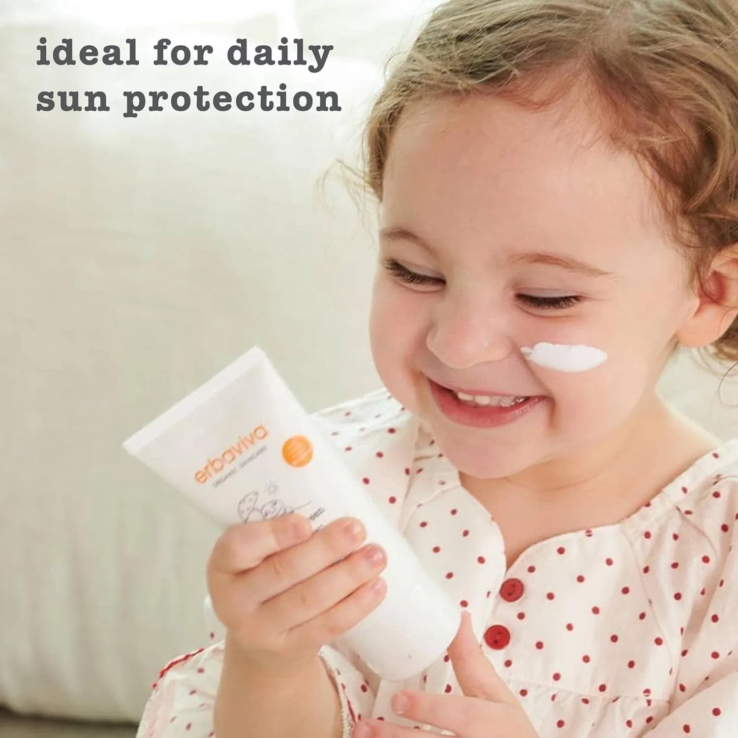 Солнцезащитный крем для тела Erbaviva SPF30 75 г слоновая кость — фото 4