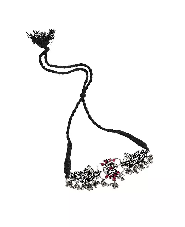 

Женское колье-чокер «Тарааш» Sohi, silver