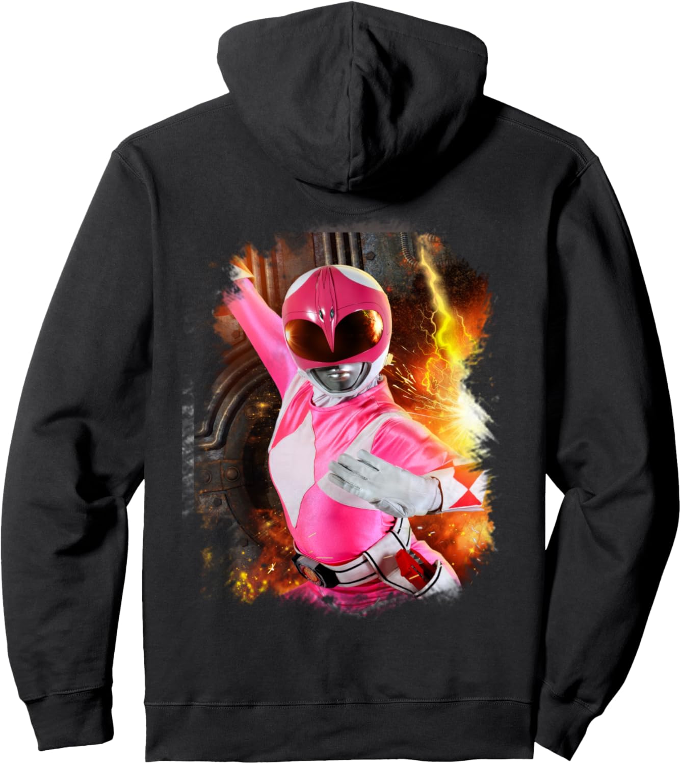 

Худи с крупным планом розовых рейнджеров из сериала «Могучие рейнджеры», черное Power Rangers, Черный, Худи с крупным планом розовых рейнджеров из сериала «Могучие рейнджеры», черное Power Rangers