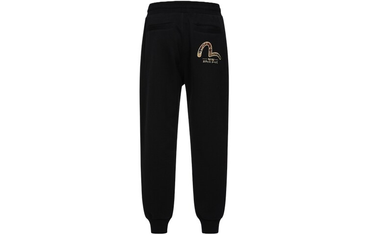 

Повседневные брюки мужские черные Evisu, черный