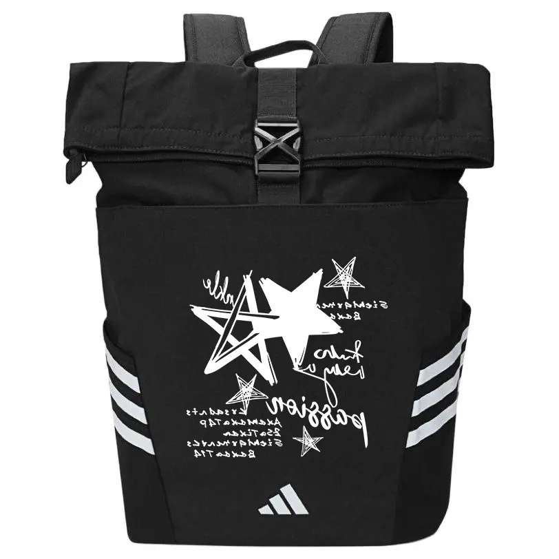 

Adidas Тканевый рюкзак унисекс черный, Stars