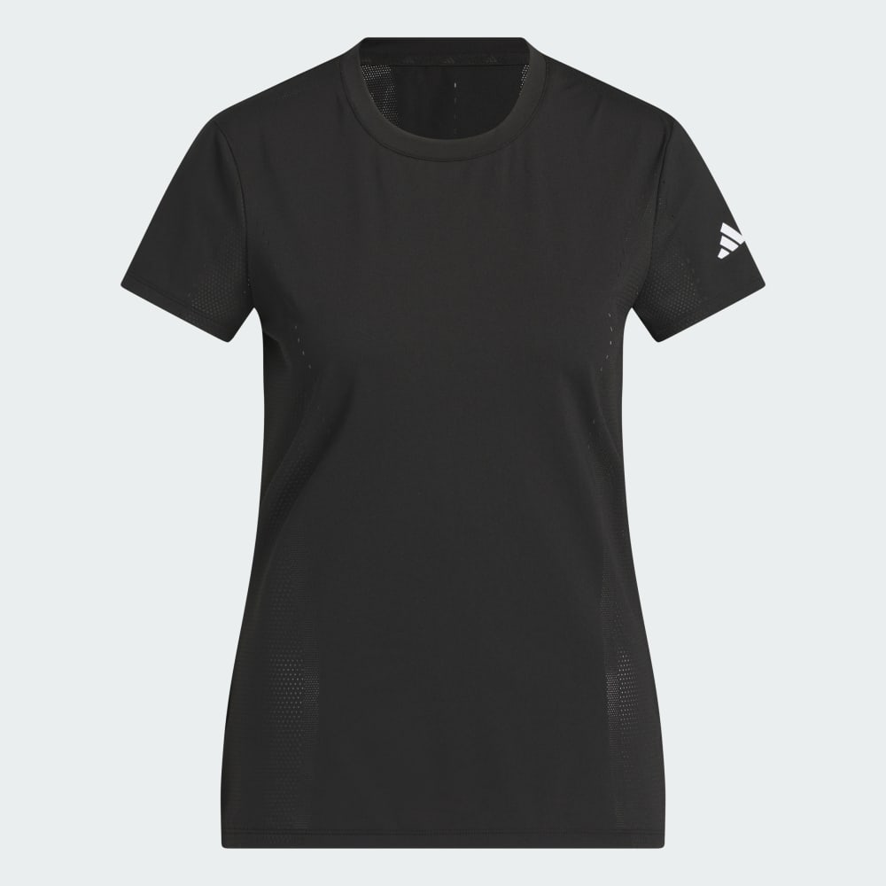 Спортивная футболка Adidas Ultimate365 Tour Engineered Short Sleeve Slim Top, черный — фото 4