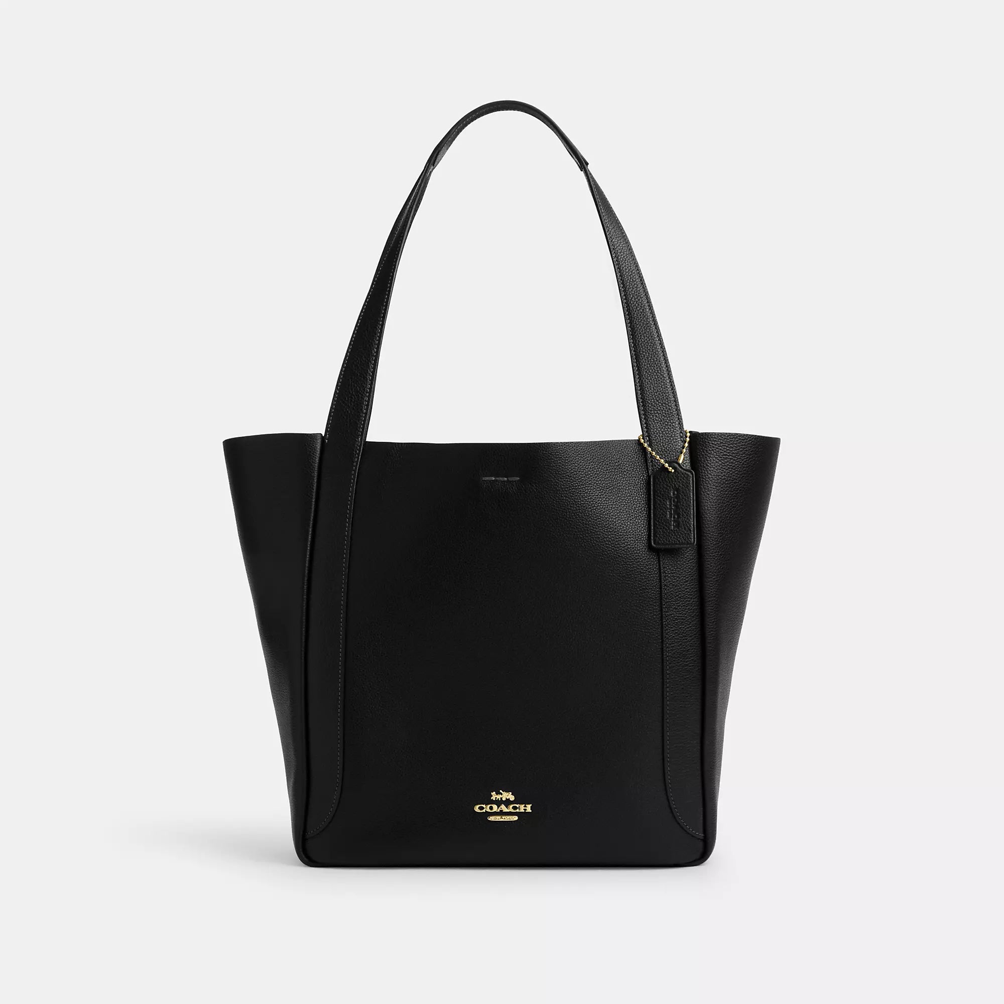 

Сумка-тоут Hadley от Coach Outlet, золотой/черный
