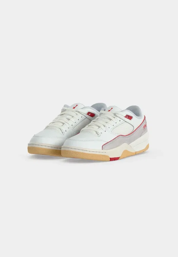 Кроссовки для тренировок Jordan Flight Court, summit white/university red/pure platinum-coloured/sesame, белый с красным, платиновый и кунжутный — фото 3