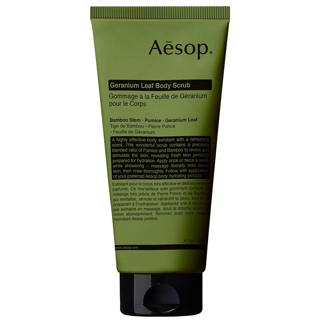 

Скраб для тела geranium leaf body scrub Aesop, объем 180 мл