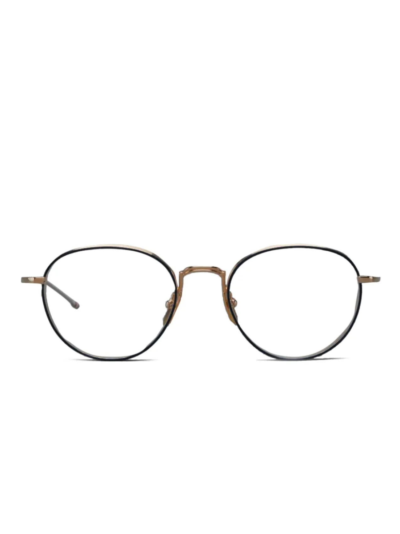 

Очки в круглой оправе Thom Browne Eyewear, золотой