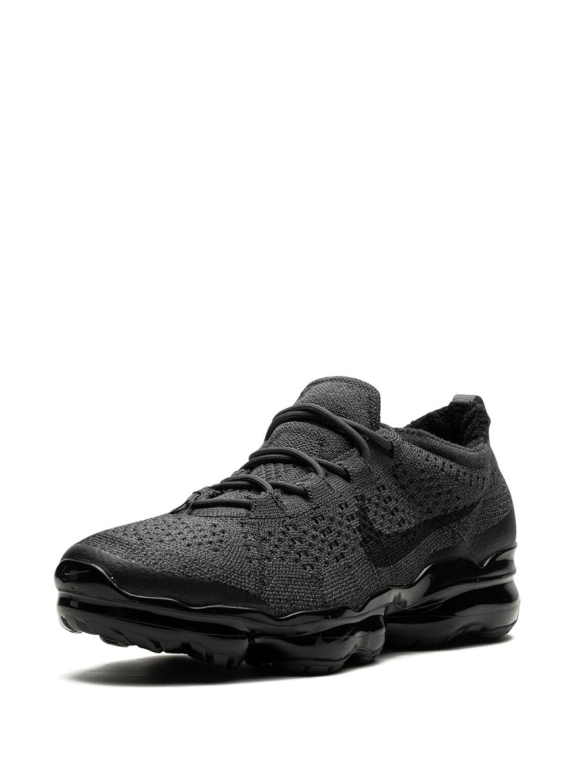 Кроссовки Air VaporMax 2023 Flyknit Anthracite Black Nike, черный — фото 4