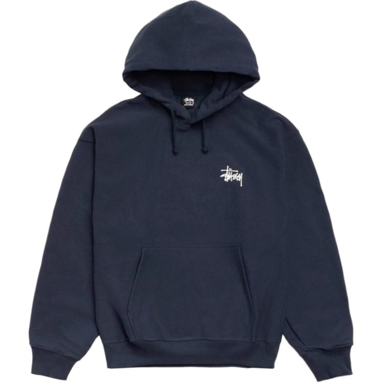 Мужские толстовки с капюшоном, средней и стандартной длины Stussy, серый — фото 3