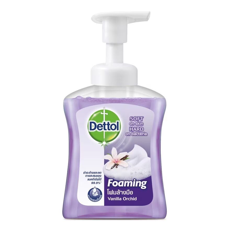 

Dettol Пенка для мытья рук Ванильная орхидея 250 мл, Purple