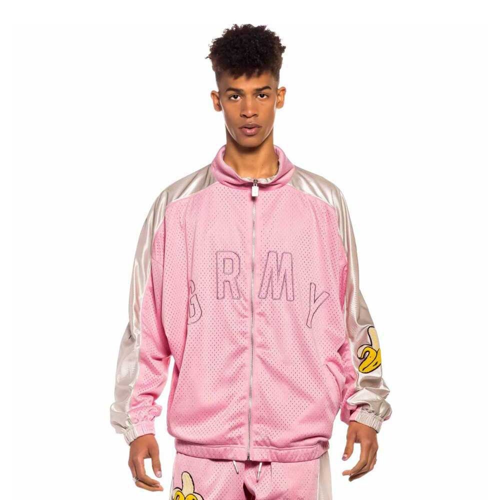 

Куртка Grimey Jungle Punch Mesh, розовый