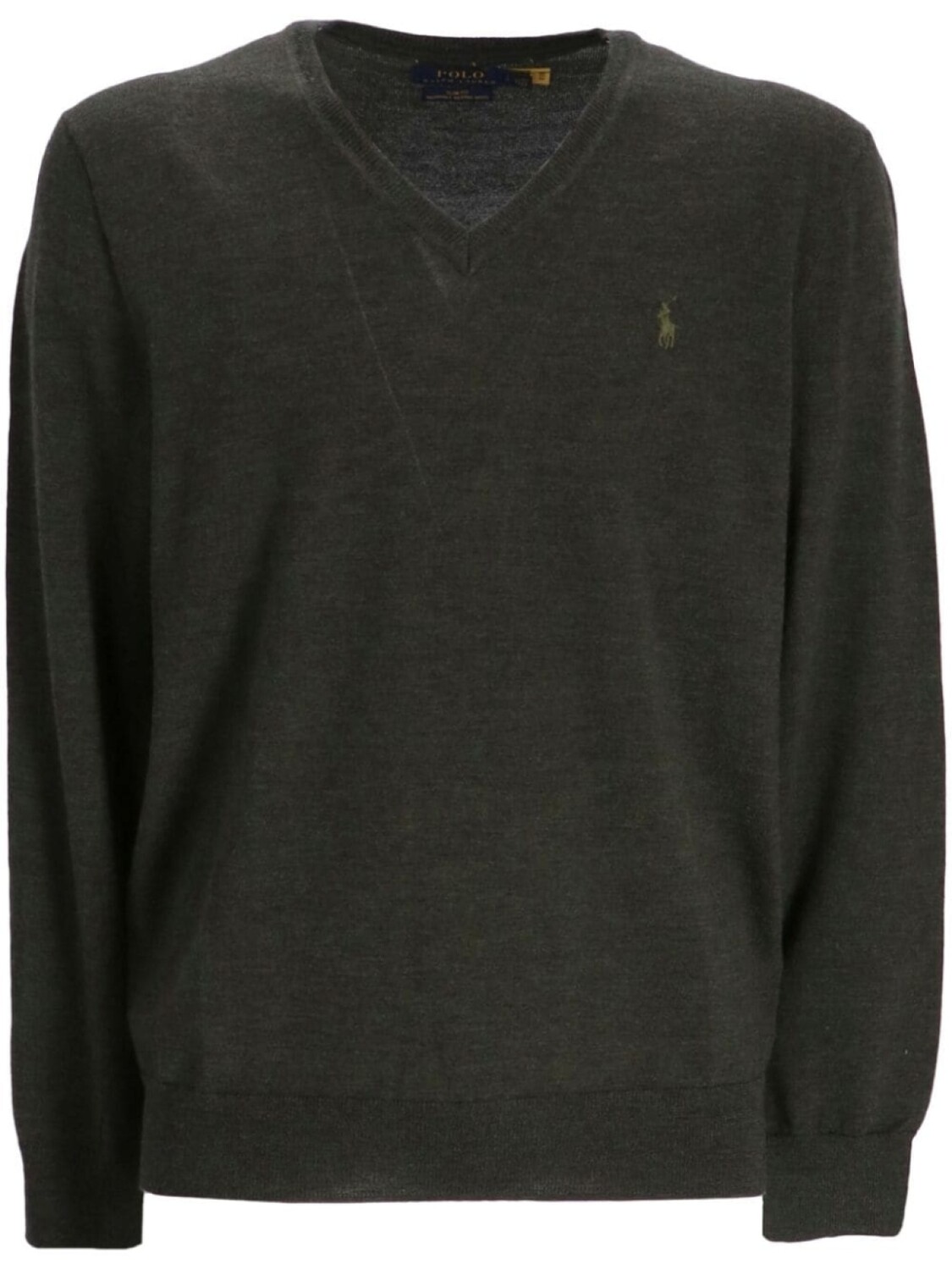 

Шерстяной джемпер с логотипом Polo Pony Polo Ralph Lauren, зеленый
