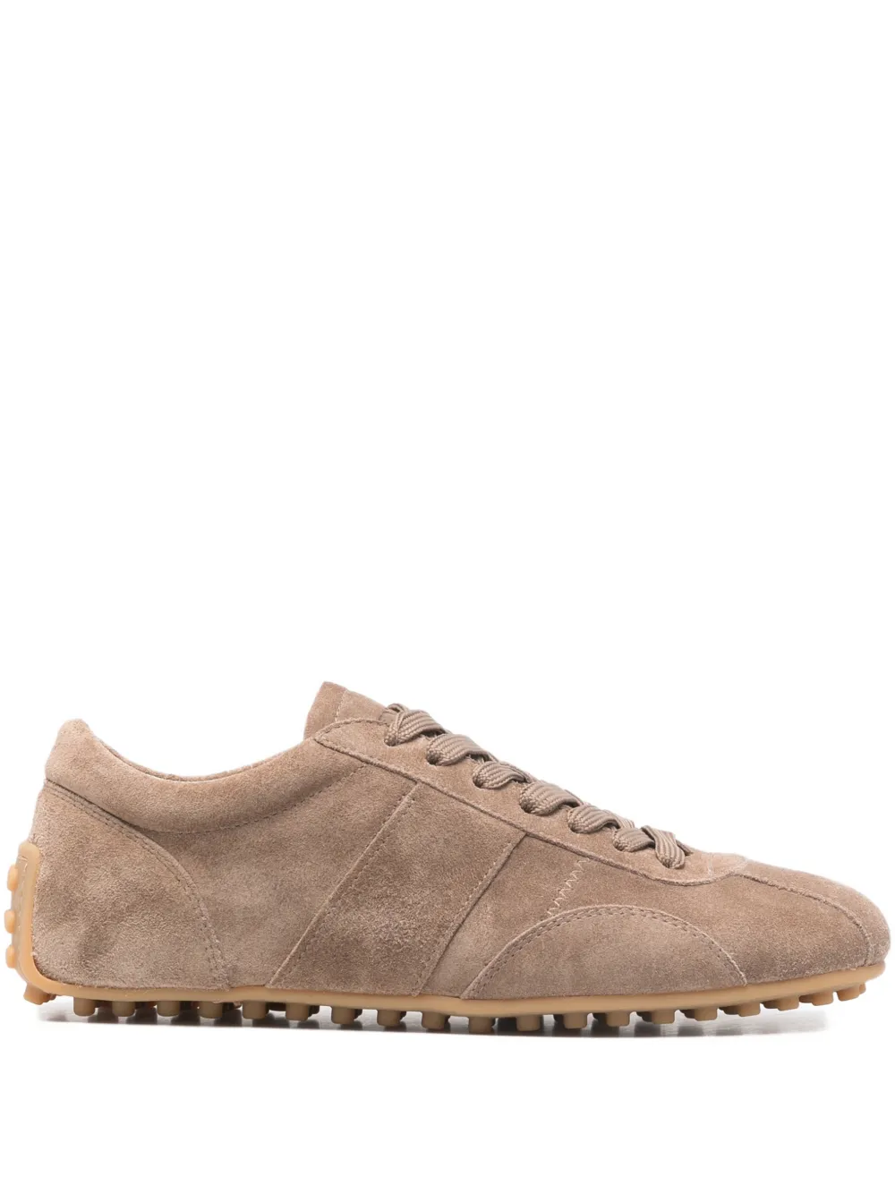 Низкие кеды на шнуровке Tod'S, коричневый
