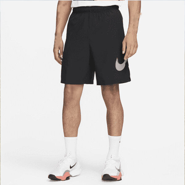 Шорты men's logo sports quick dry breathable shorts black Nike, мультиколор — фото 4