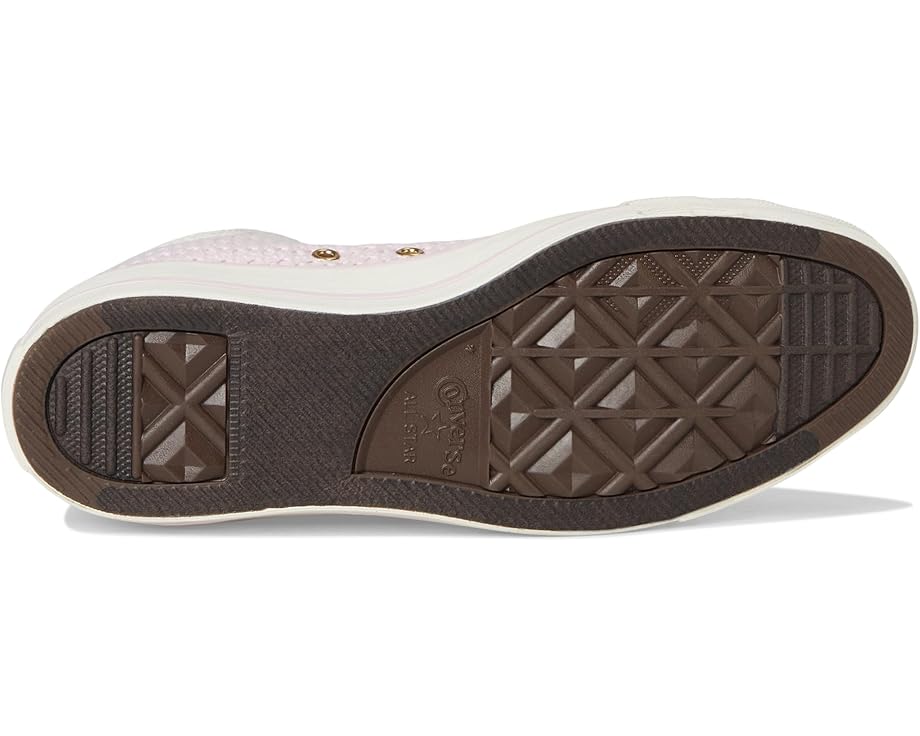 Кеды Converse Chuck Taylor All Star High-Top Sneaker, цвет Sugar Berry/Egret/Summit Pink — фото 3