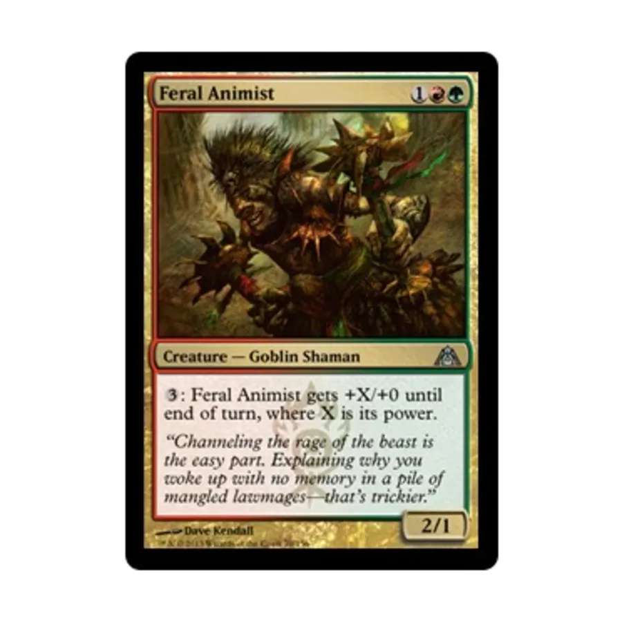 

CCG Дикий анимист (U), MTG - Dragon's Maze