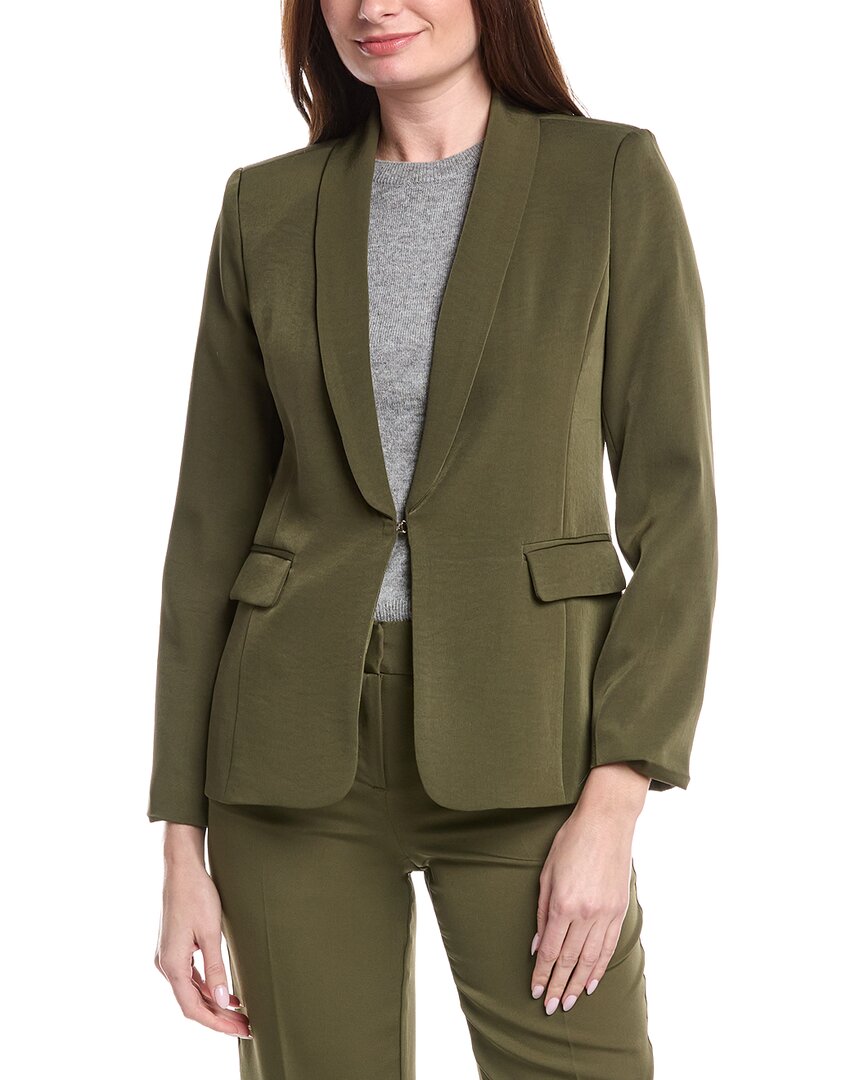 

Tahari ASL Petite Blazer, зеленый