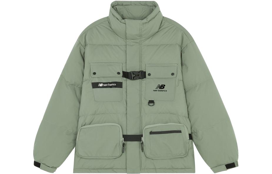

Зимняя мужская куртка пуховик New Balance, зеленый