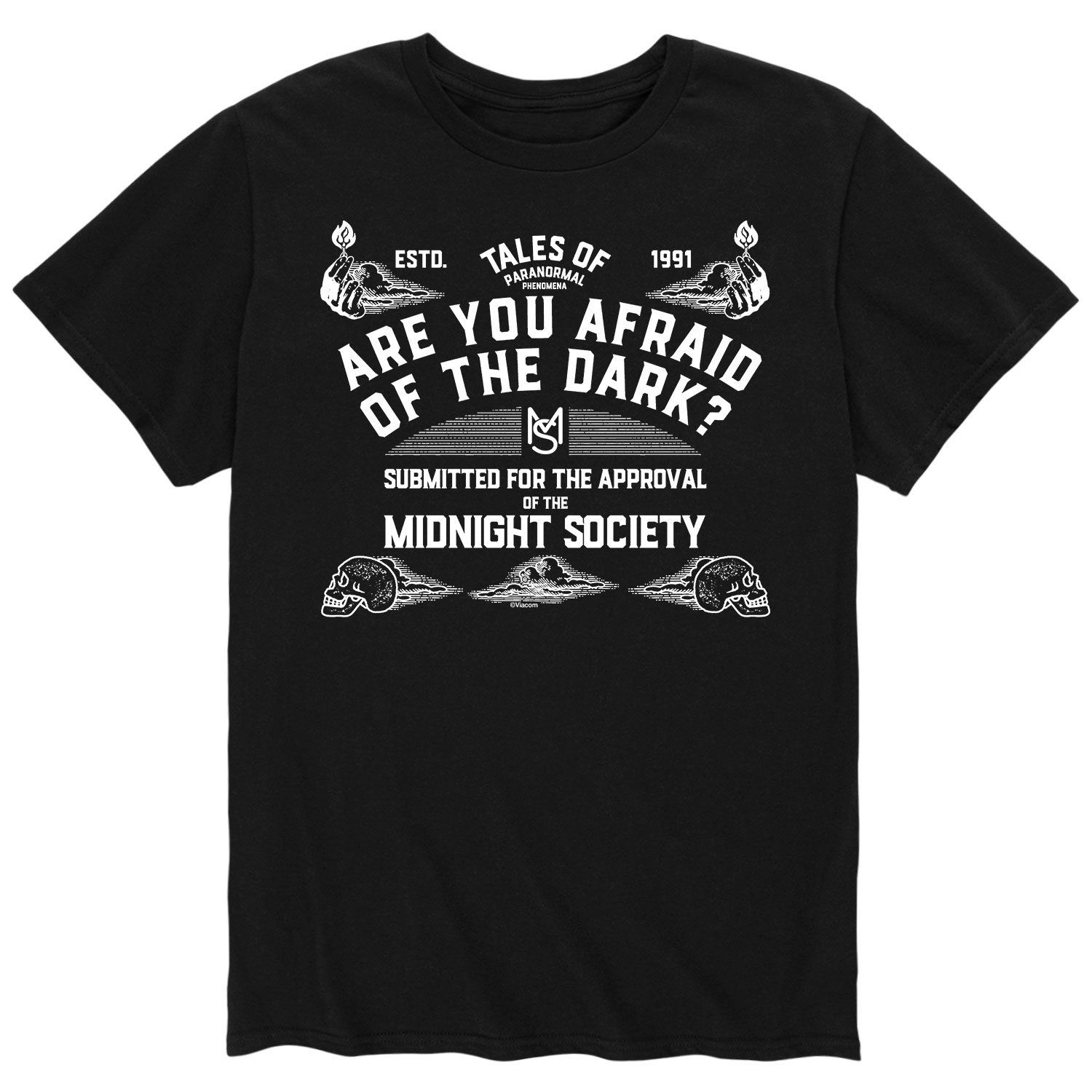 

Мужская футболка Afraid Of The Dark Society Ouija Board Licensed Character