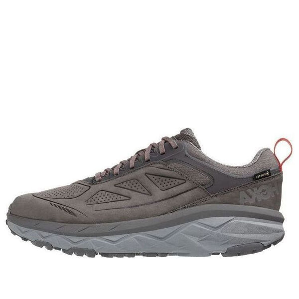 

Кроссовки challenger low gore-tex 'charcoal grey fiesta' Hoka One One, серый