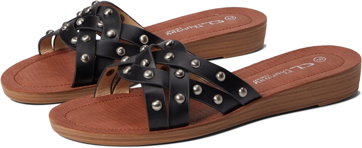 

Сандалии на плоской подошве Aspiring CL By Laundry, цвет Black Stud