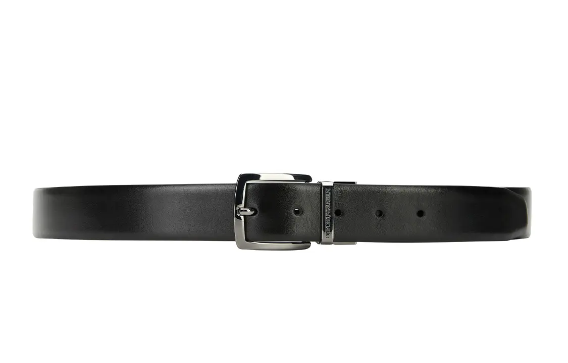 

EMPORIO ARMANI Ремень с пряжкой с логотипом, Black