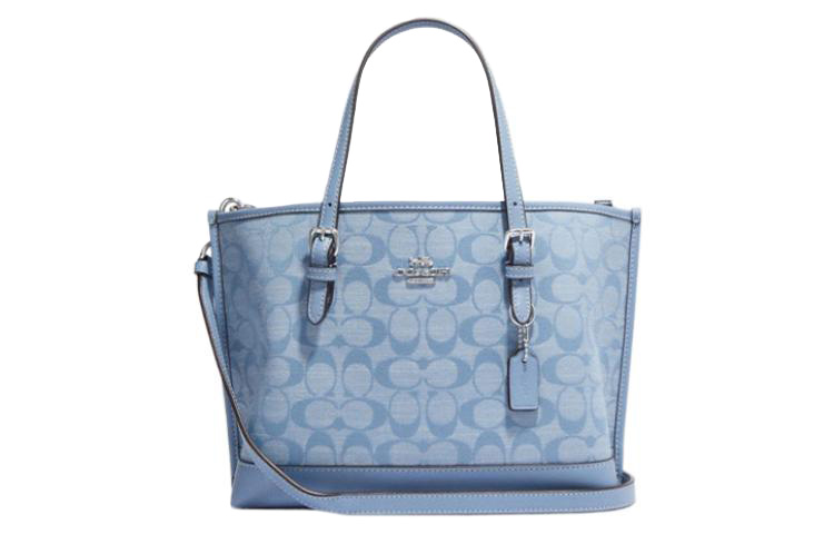 

COACH Сумка из ткани Молли с кожаной вставкой
