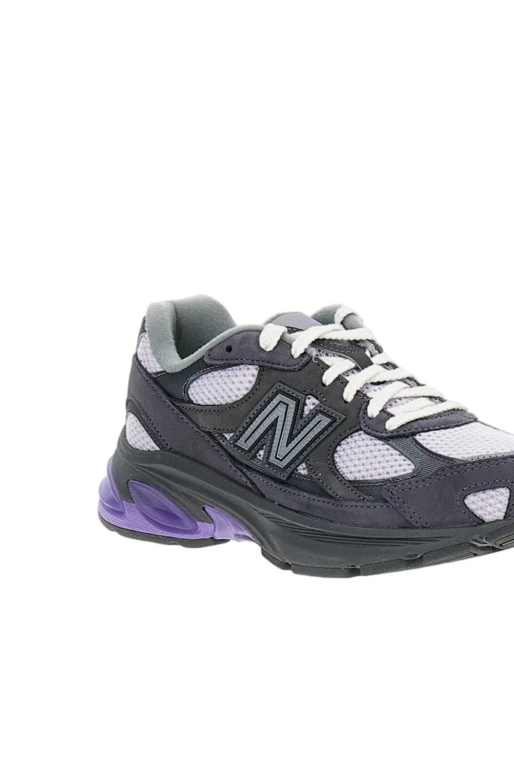 New Balance Серые фиолетовые кроссовки Abzorb 2010 унисекс — фото 4