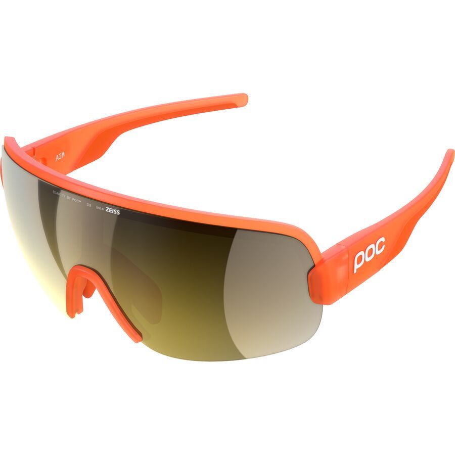 

Солнцезащитные очки POC Aim POC, Fluo Orange Translucent/Clarity Road/Partly Sunny Gold