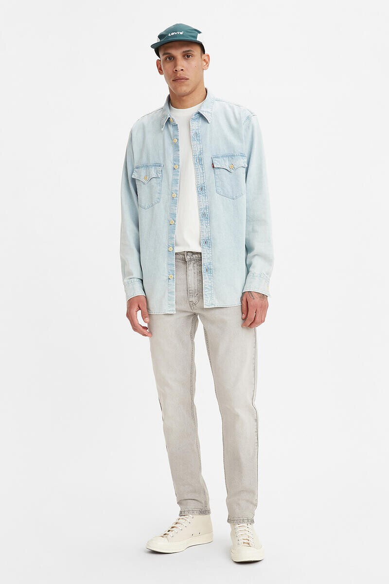 

Узкие зауженные джинсы 512 Levi's, светло-серый