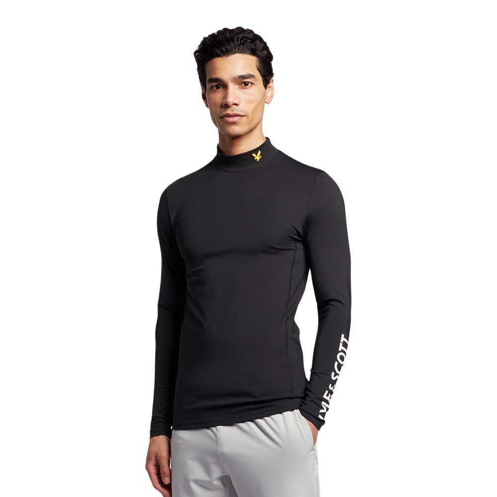 

Базовый слой с длинным рукавом Lyle & Scott, черный
