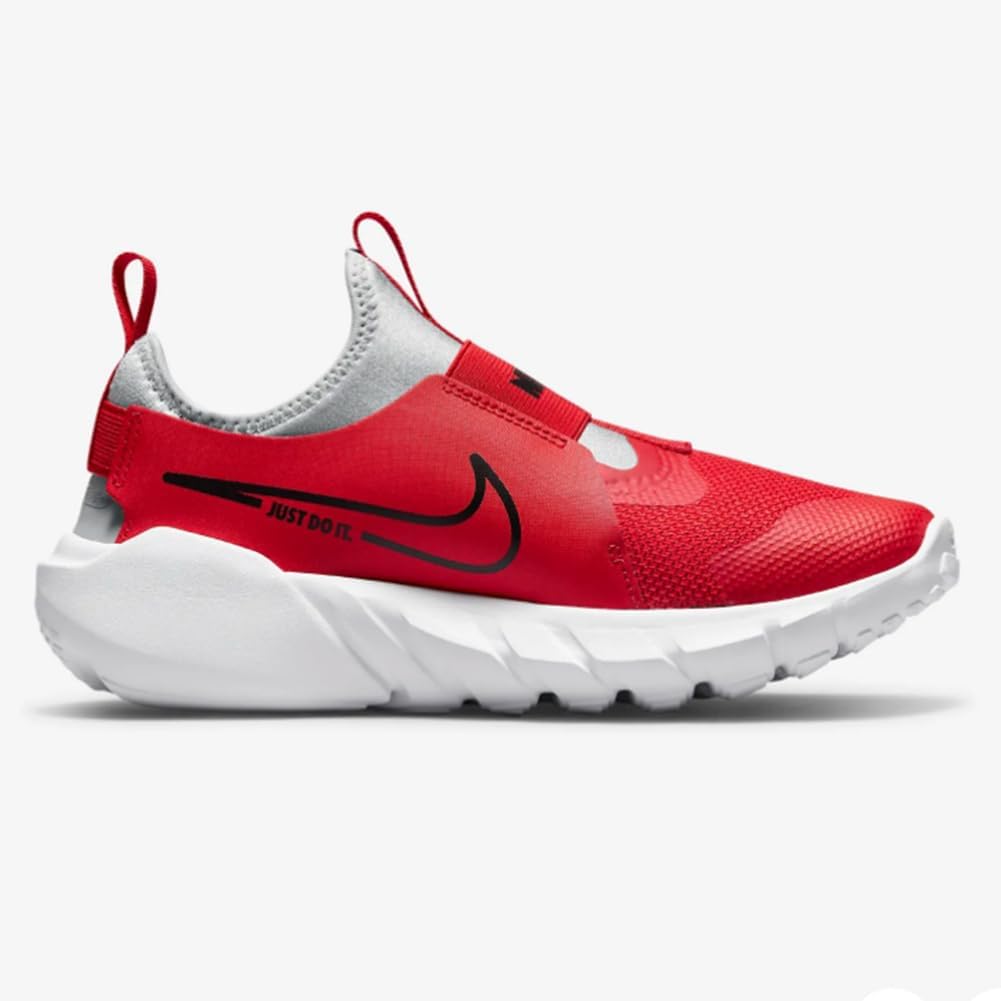 Кроссовки Nike Kids' Flex Runner 2, черный/красный/серый/светло-серый — фото 2