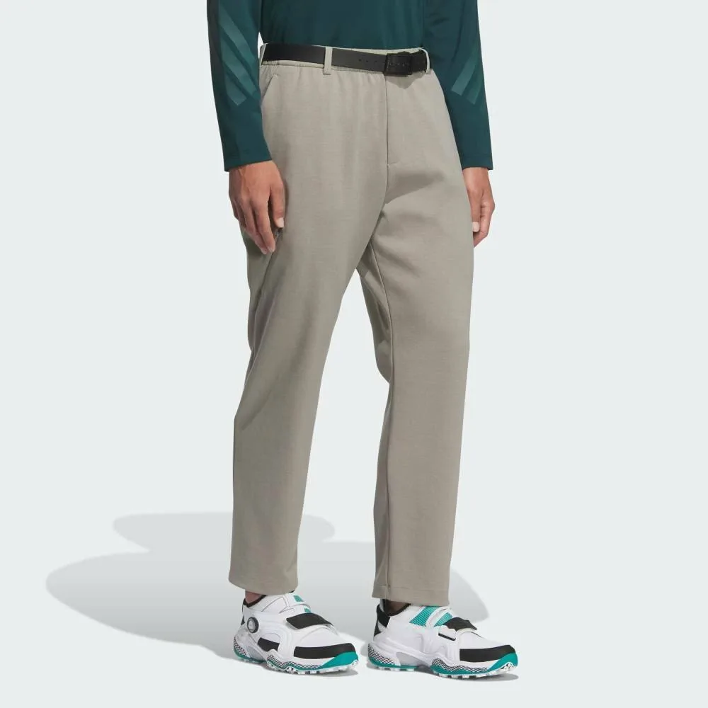 Брюки из эластичного двойного трикотажа Adidas, beige — фото 3