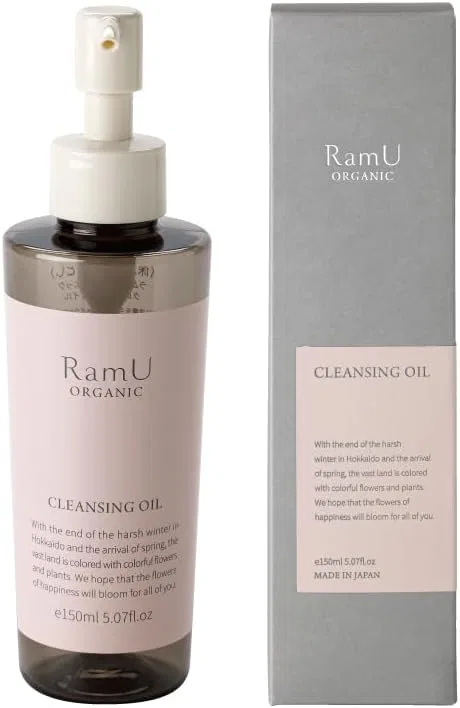Гидрофильное масло — Масло для снятия макияжа очищающее RamU Organic, 150 мл